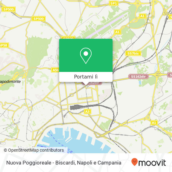 Mappa Nuova Poggioreale - Biscardi