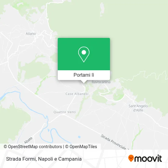 Mappa Strada Formi
