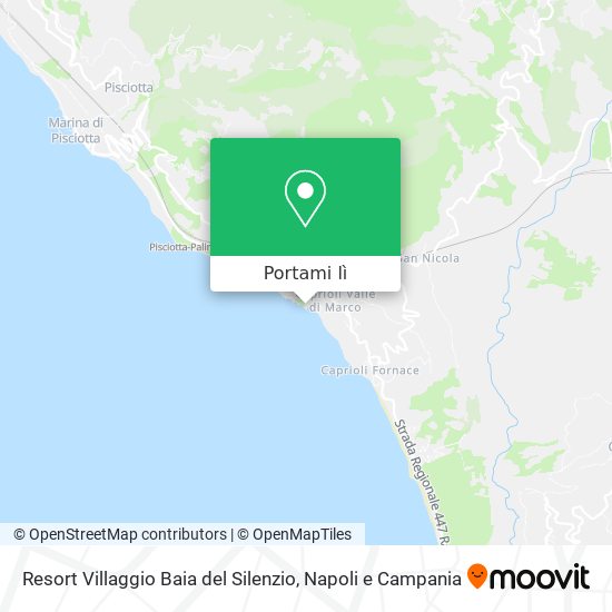 Mappa Resort Villaggio Baia del Silenzio