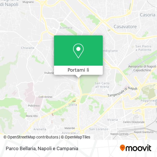 Mappa Parco Bellaria