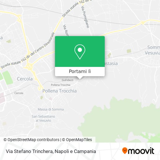 Mappa Via Stefano Trinchera