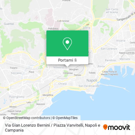 Mappa Via Gian Lorenzo Bernini / Piazza Vanvitelli