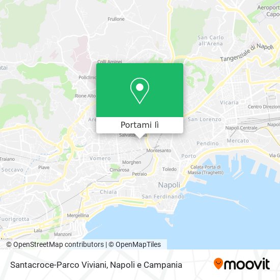 Mappa Santacroce-Parco Viviani