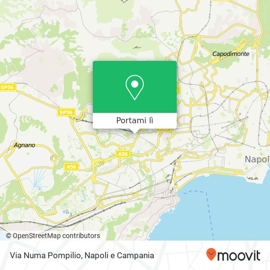 Mappa Via Numa Pompilio