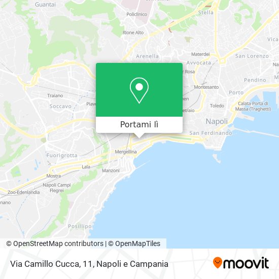 Mappa Via Camillo Cucca, 11