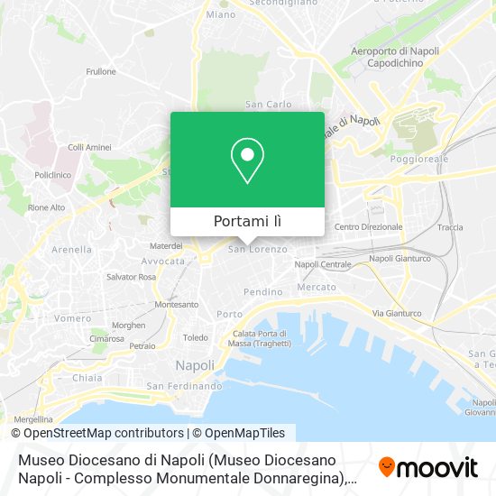 Mappa Museo Diocesano di Napoli (Museo Diocesano Napoli - Complesso Monumentale Donnaregina)