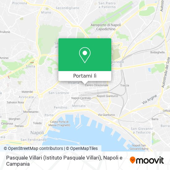 Mappa Pasquale Villari (Istituto Pasquale Villari)