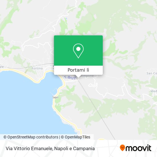 Mappa Via Vittorio Emanuele