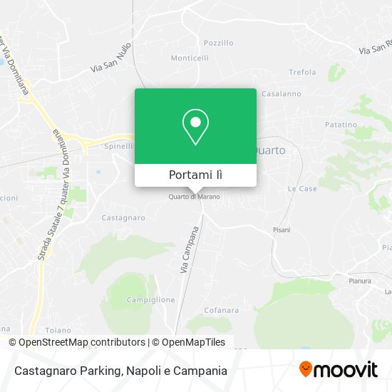 Mappa Castagnaro Parking