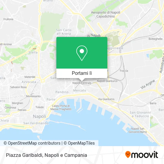 Mappa Piazza Garibaldi