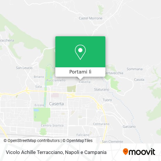 Mappa Vicolo Achille Terracciano