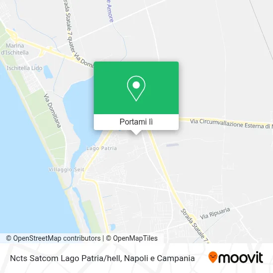 Mappa Ncts Satcom Lago Patria/hell