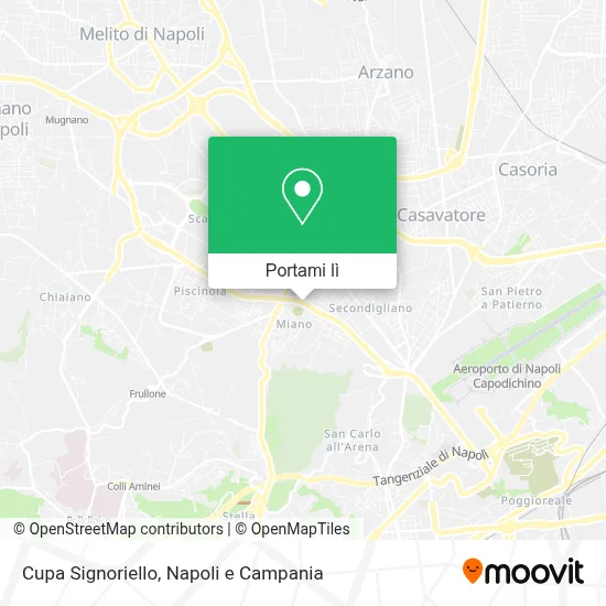Mappa Cupa Signoriello