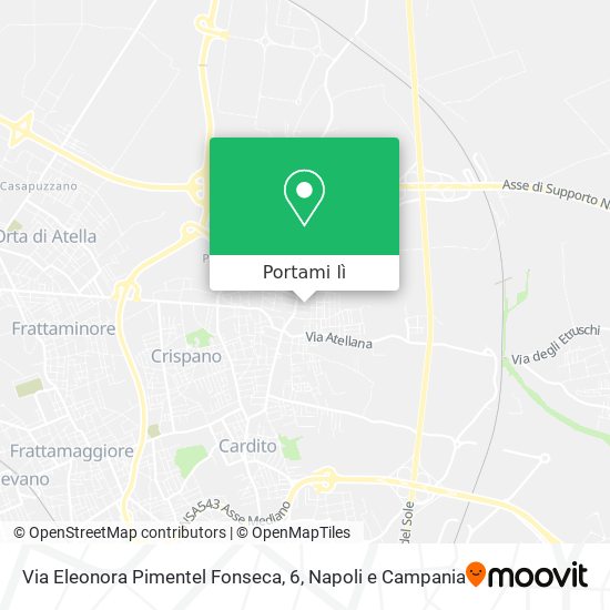 Mappa Via Eleonora Pimentel Fonseca, 6