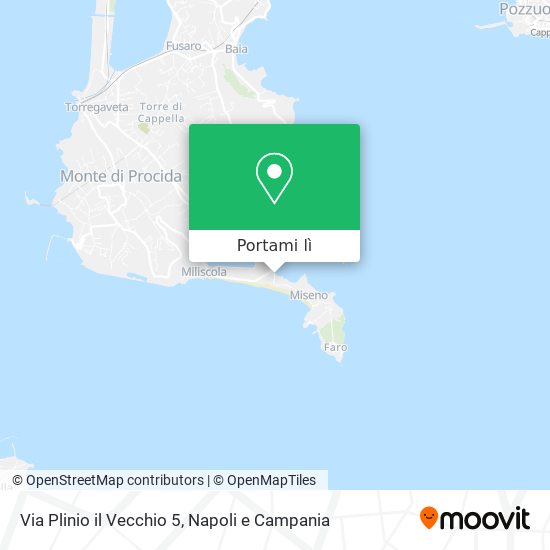 Mappa Via Plinio il Vecchio 5