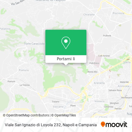 Mappa Viale San Ignazio di Loyola 232