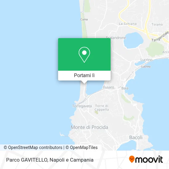 Mappa Parco GAVITELLO