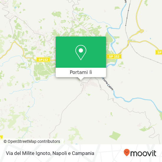 Mappa Via del Milite Ignoto