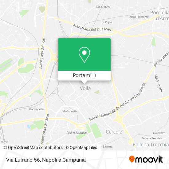 Mappa Via Lufrano 56