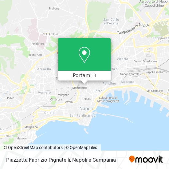 Mappa Piazzetta Fabrizio Pignatelli