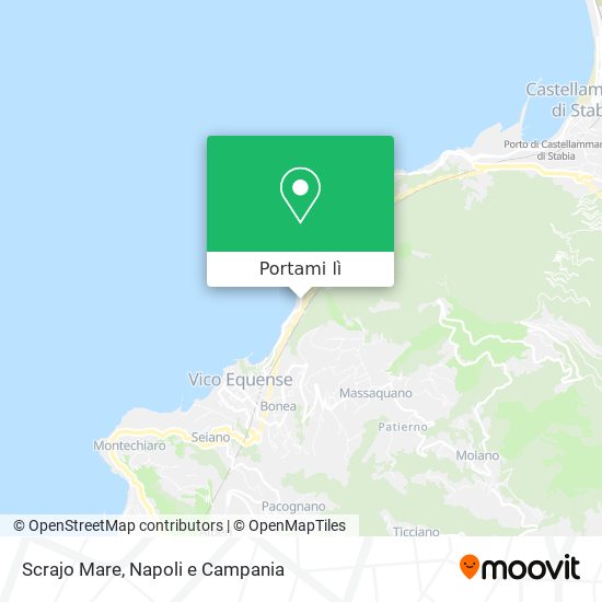 Mappa Scrajo Mare