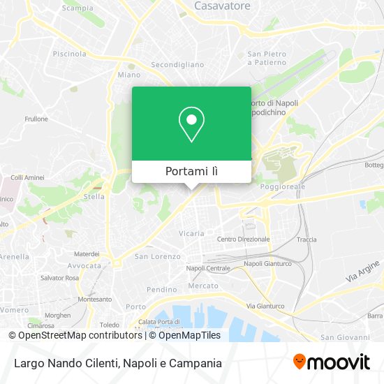 Mappa Largo Nando Cilenti