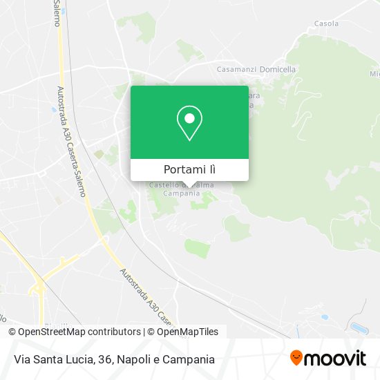 Mappa Via Santa Lucia, 36