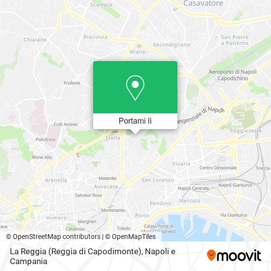 Mappa La Reggia (Reggia di Capodimonte)