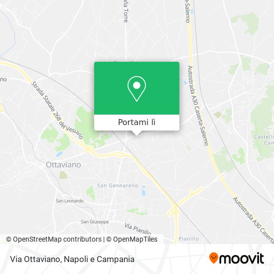 Mappa Via Ottaviano