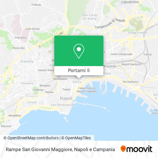 Mappa Rampe San Giovanni Maggiore