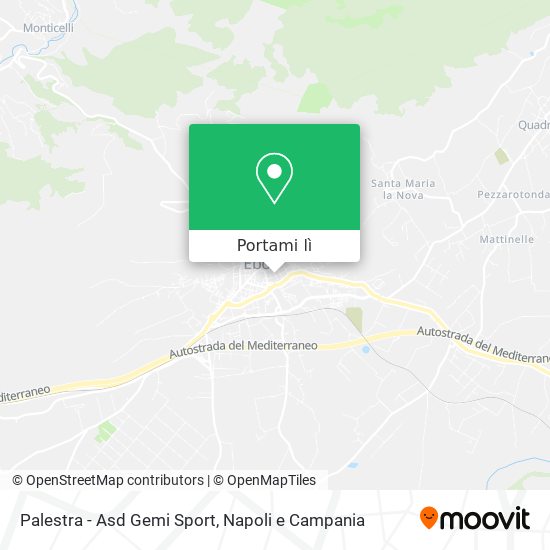 Mappa Palestra - Asd Gemi Sport