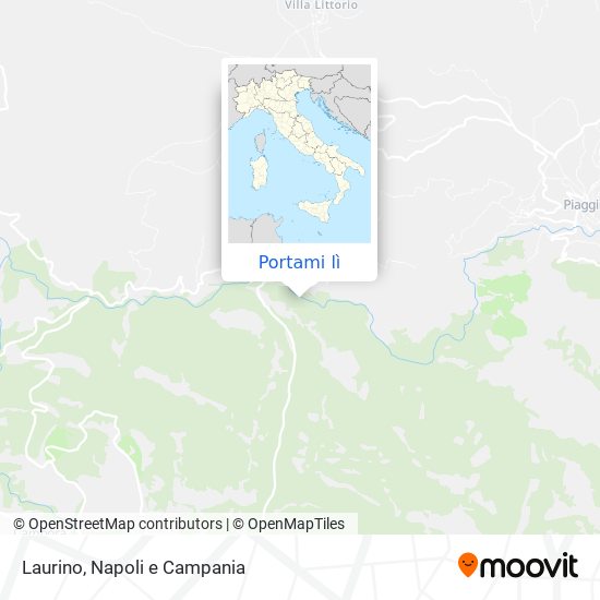 Mappa Laurino