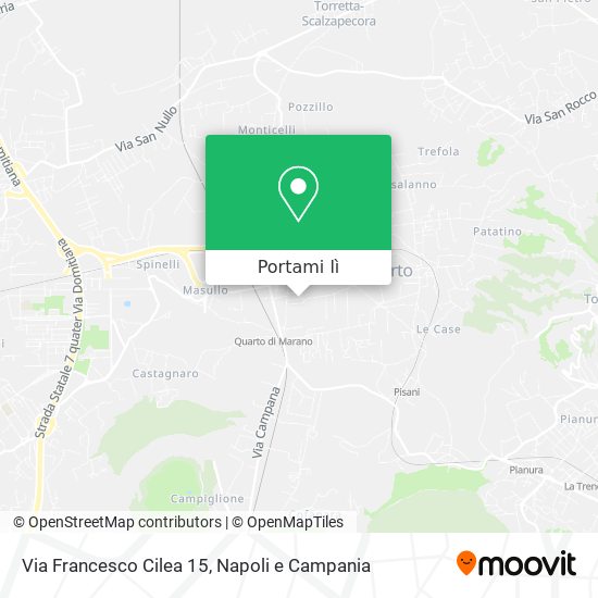 Mappa Via Francesco Cilea 15