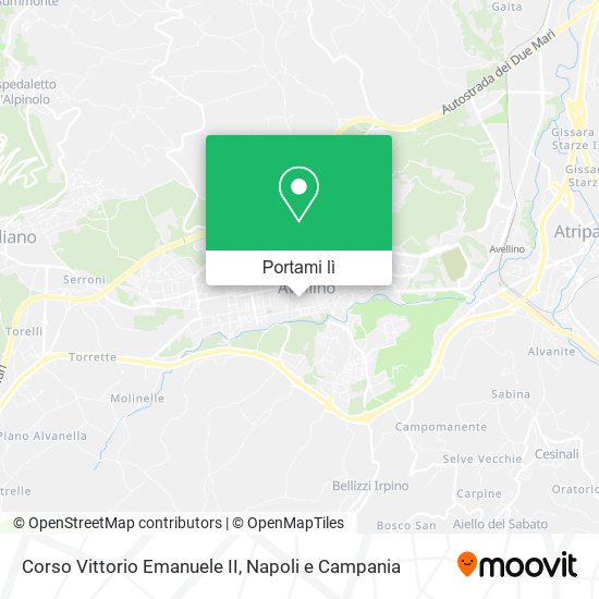 Mappa Corso Vittorio Emanuele II
