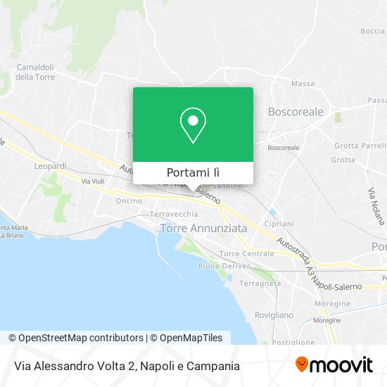 Mappa Via Alessandro Volta  2