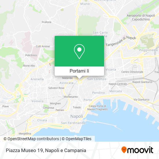 Mappa Piazza Museo  19