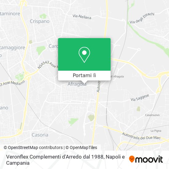 Mappa Veronflex Complementi d'Arredo dal 1988