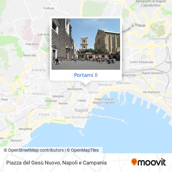 Mappa Piazza del Gesù Nuovo