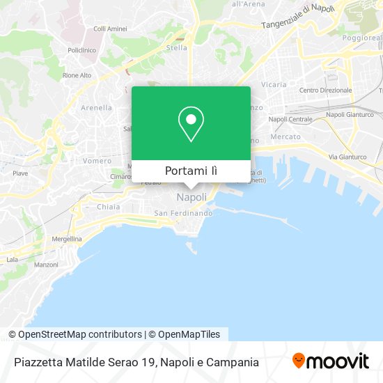 Mappa Piazzetta Matilde Serao  19
