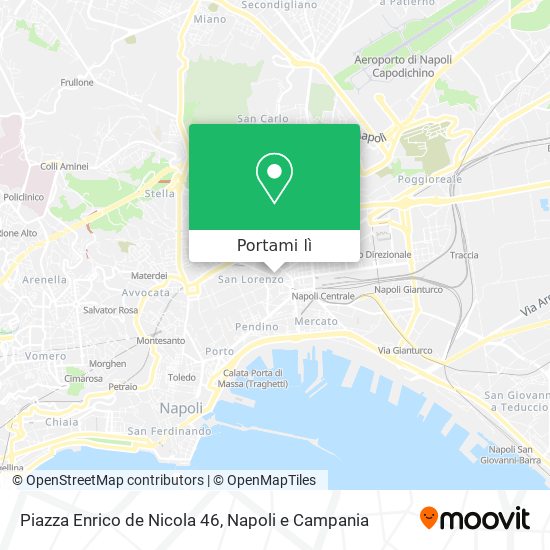 Mappa Piazza Enrico de Nicola  46