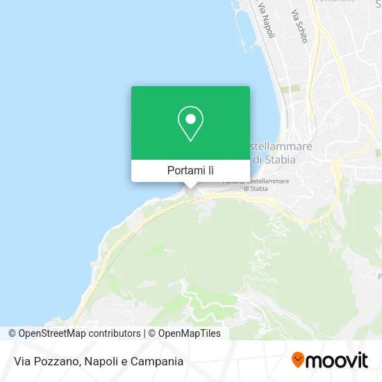 Mappa Via Pozzano