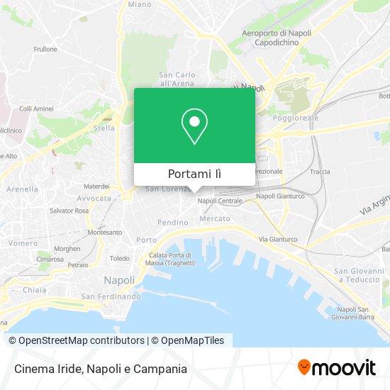 Mappa Cinema Iride