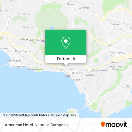 Mappa American Hotel
