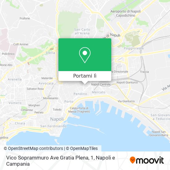 Mappa Vico Soprammuro Ave Gratia Plena, 1