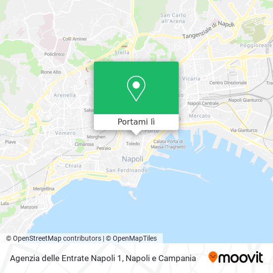 Mappa Agenzia delle Entrate Napoli 1