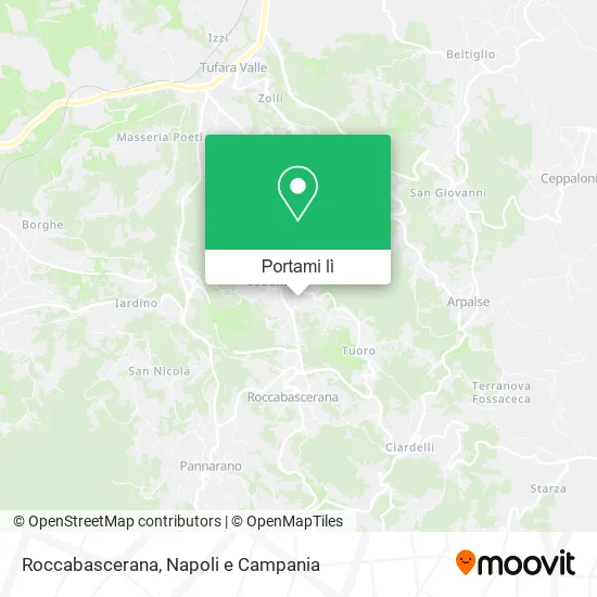 Mappa Roccabascerana