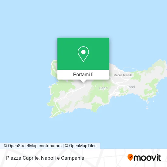 Mappa Piazza Caprile