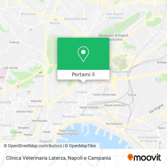 Mappa Clinica Veterinaria Laterza