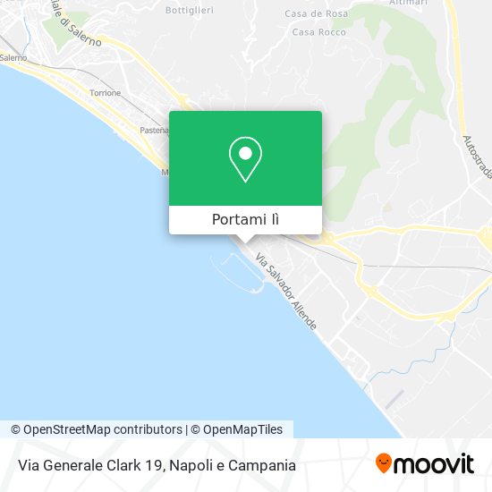Mappa Via Generale Clark  19