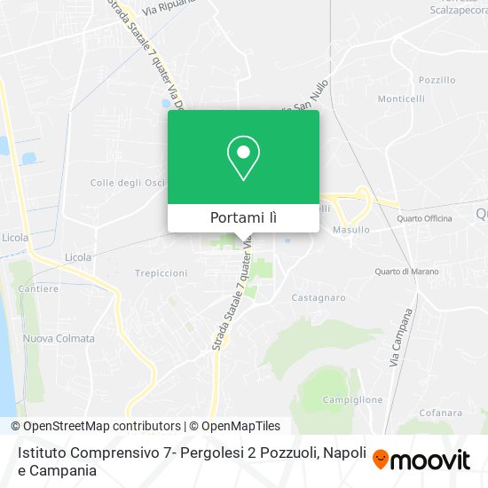 Mappa Istituto Comprensivo 7- Pergolesi 2 Pozzuoli
